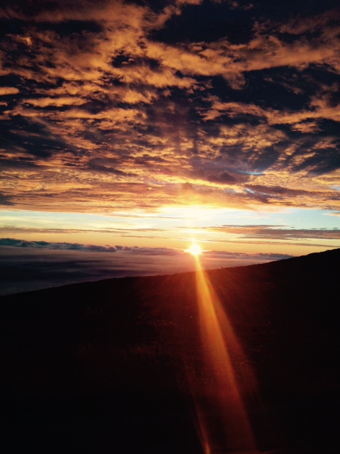 Sunrise on Haleakala 7.11.15